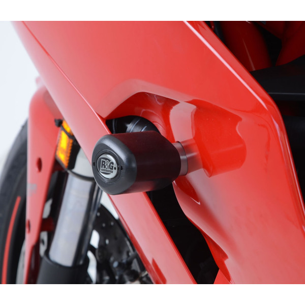 R&G Crash Protectors - Aero Style for Ducati Supersport '17-'20 and Supersport S '17-'20 models (Drill Kit)